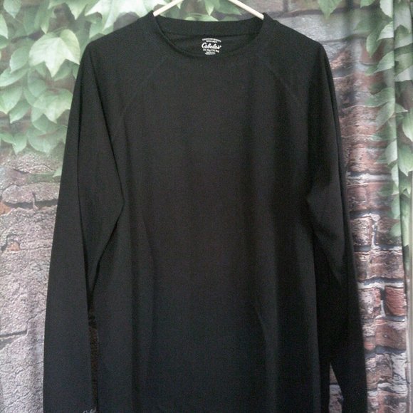 5 For $30 Black Long Sleeve Crew Neck Shirt - Picture 1 of 4